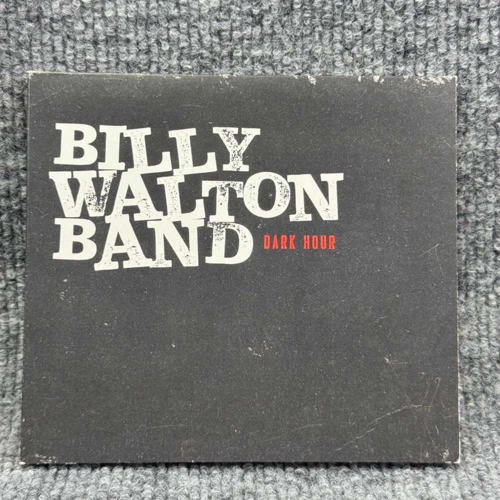Billy Walton Band Dark Hour CD 2020 Harmonized Record Blues Rock HAR-047 Digipak